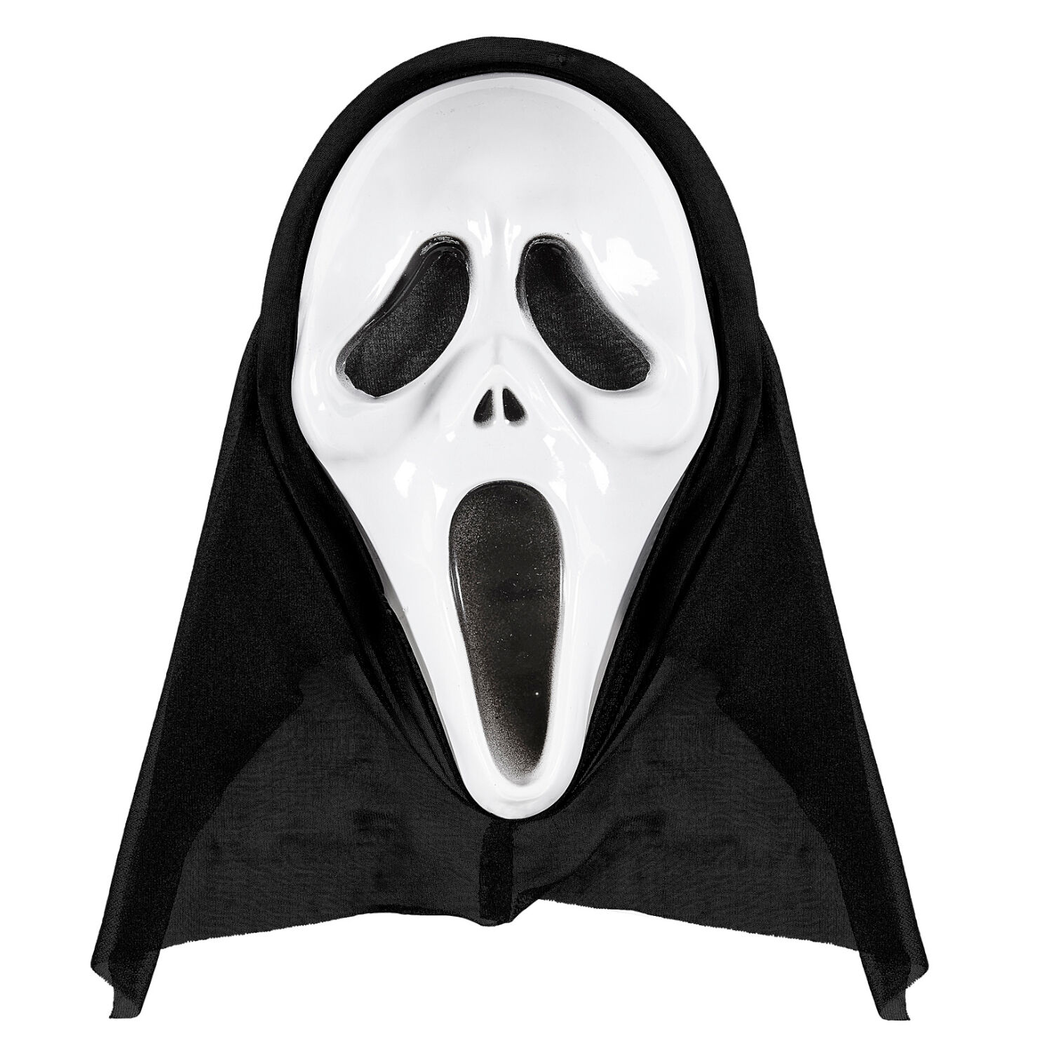 Halloween Maske mit Kapuze Screaming Ghost