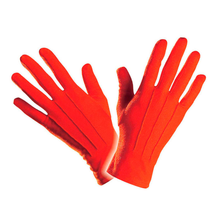 Handschuhe, rot, one size, 12 Stck Bild 2