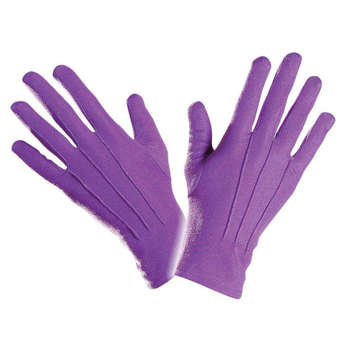 Handschuhe, violett, one size, 24 Stck Bild 2