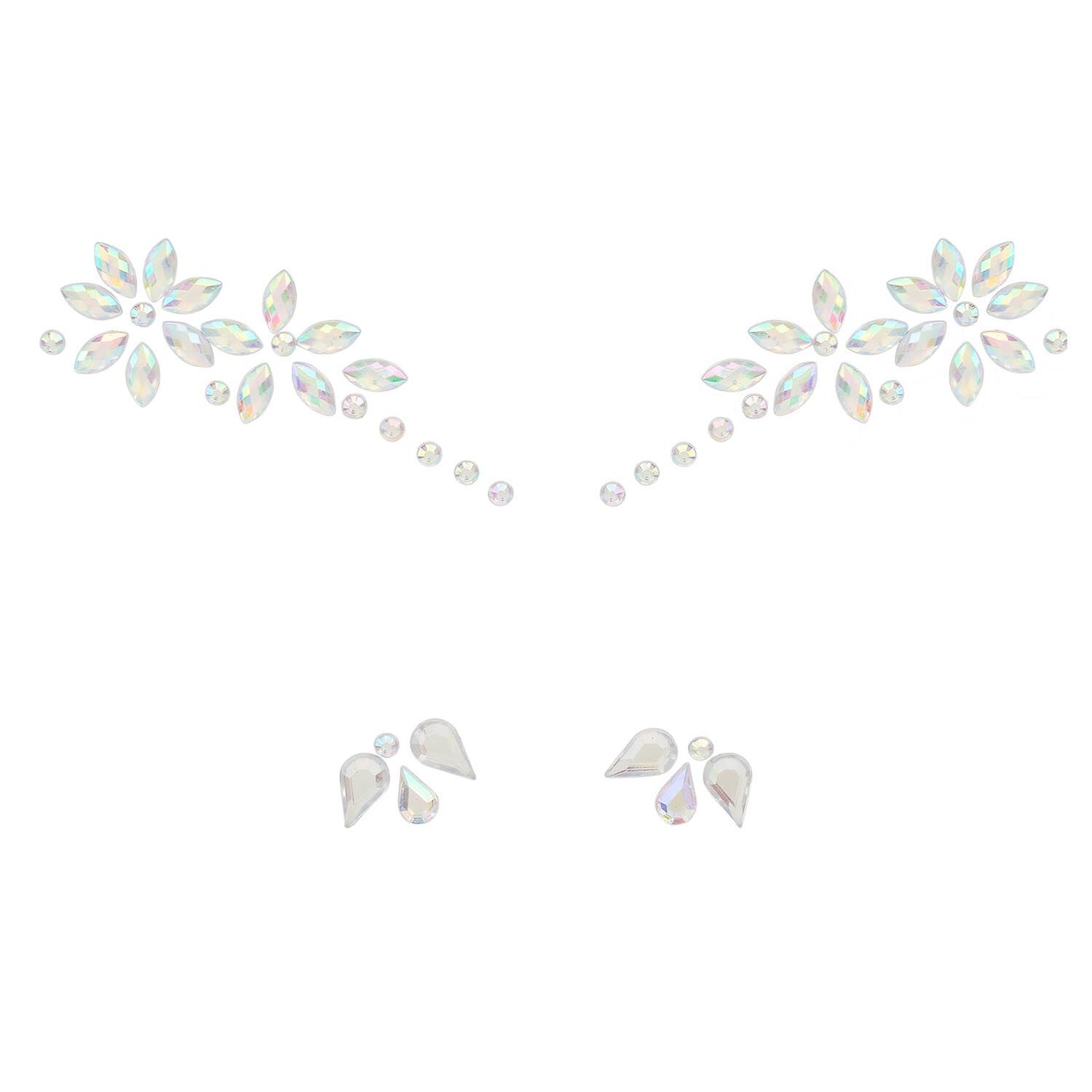 Glitzersteine f�rs Gesicht, Blumen Bild 3