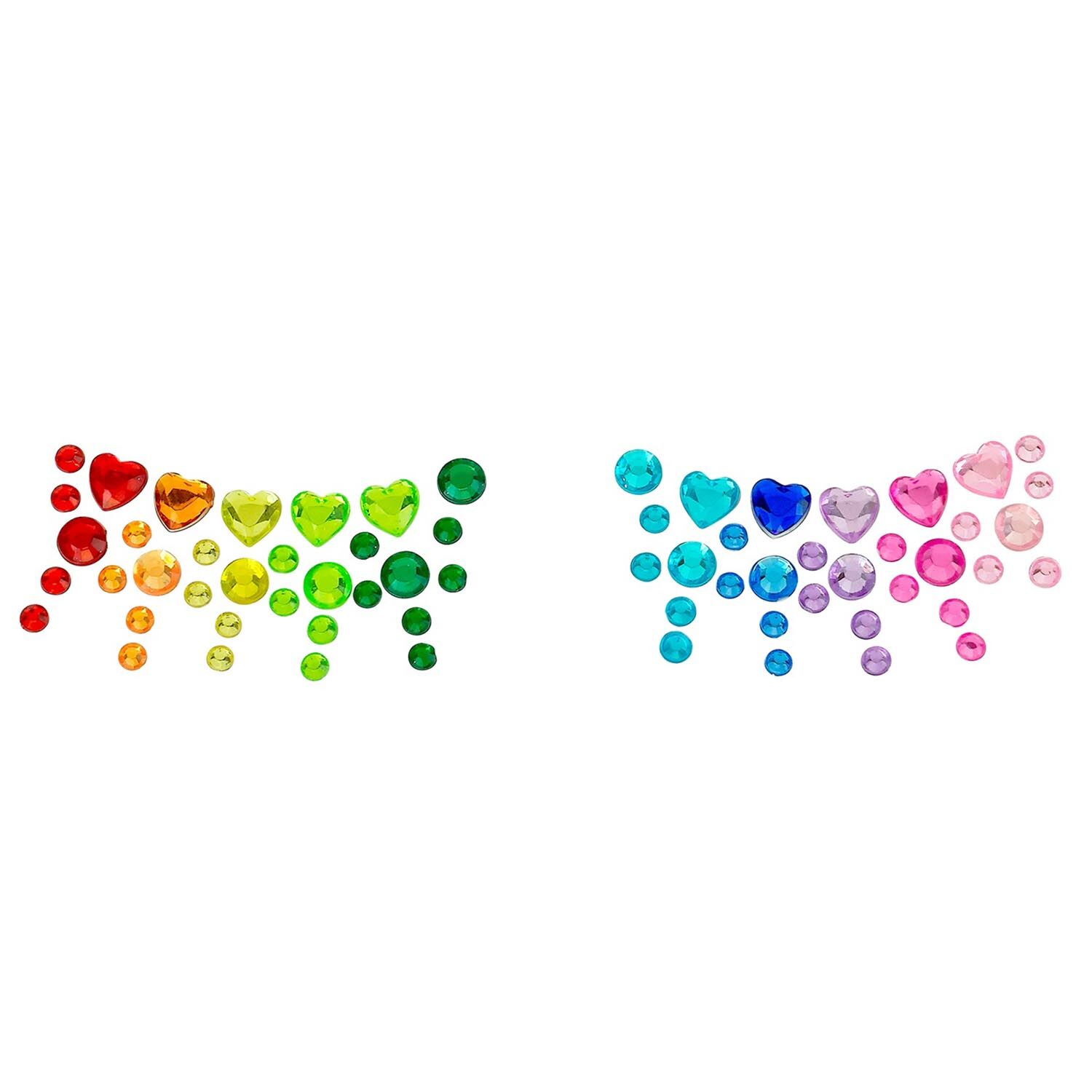Glitzersteine f�rs Gesicht, Pride Bild 3