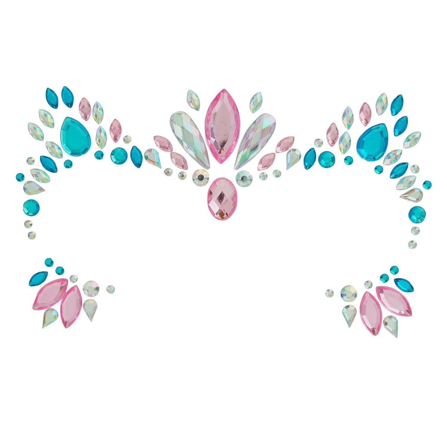 Glitzersteine f�rs Gesicht, Einhorn Bild 3