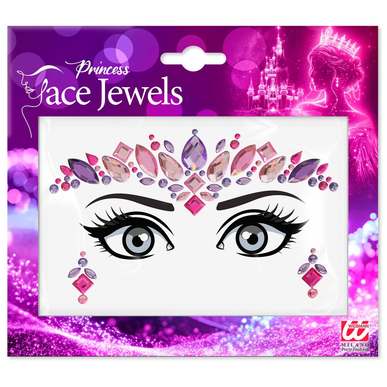 Glitzersteine f�rs Gesicht, Prinzessin