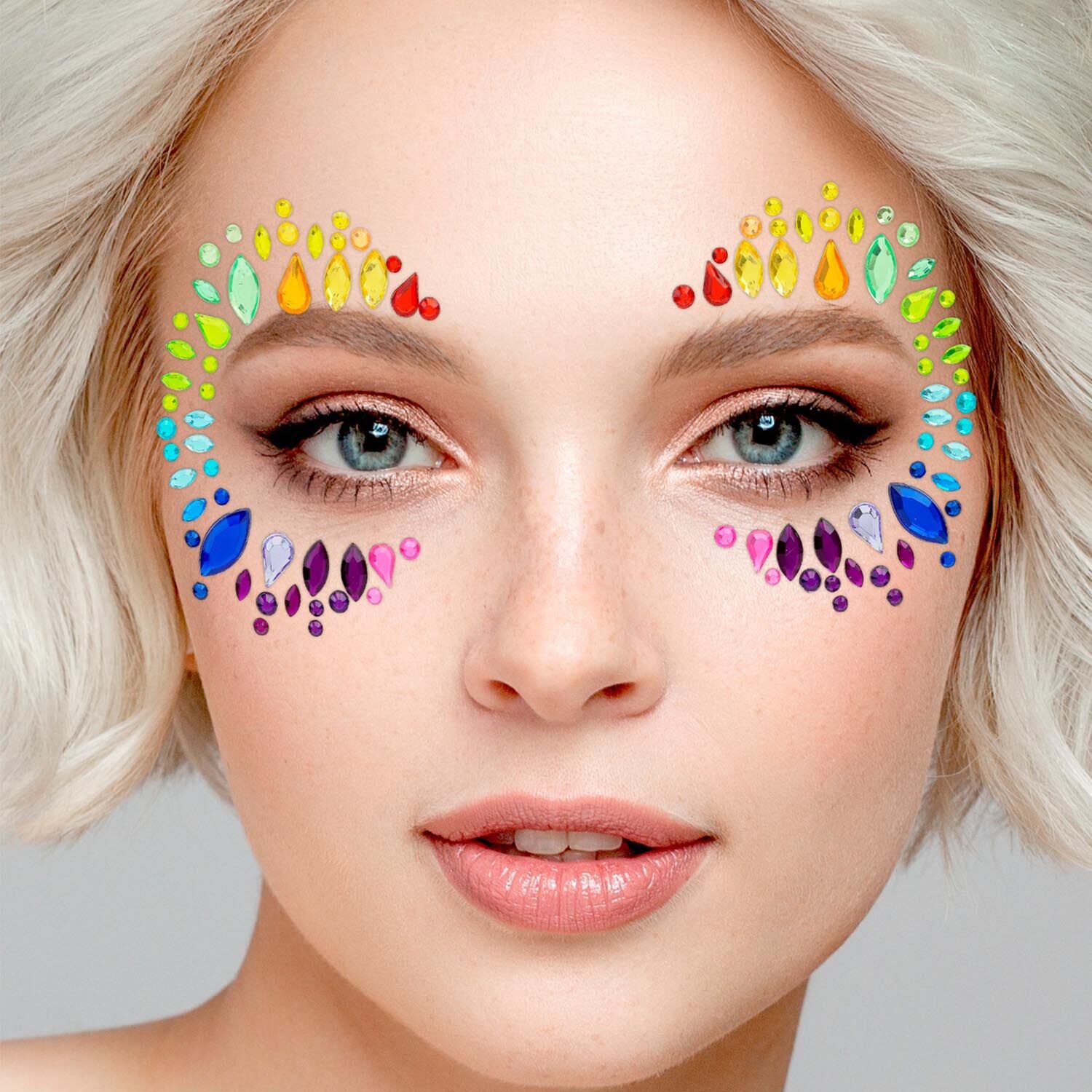 Glitzersteine f�rs Gesicht, Pridek�nigin Bild 2