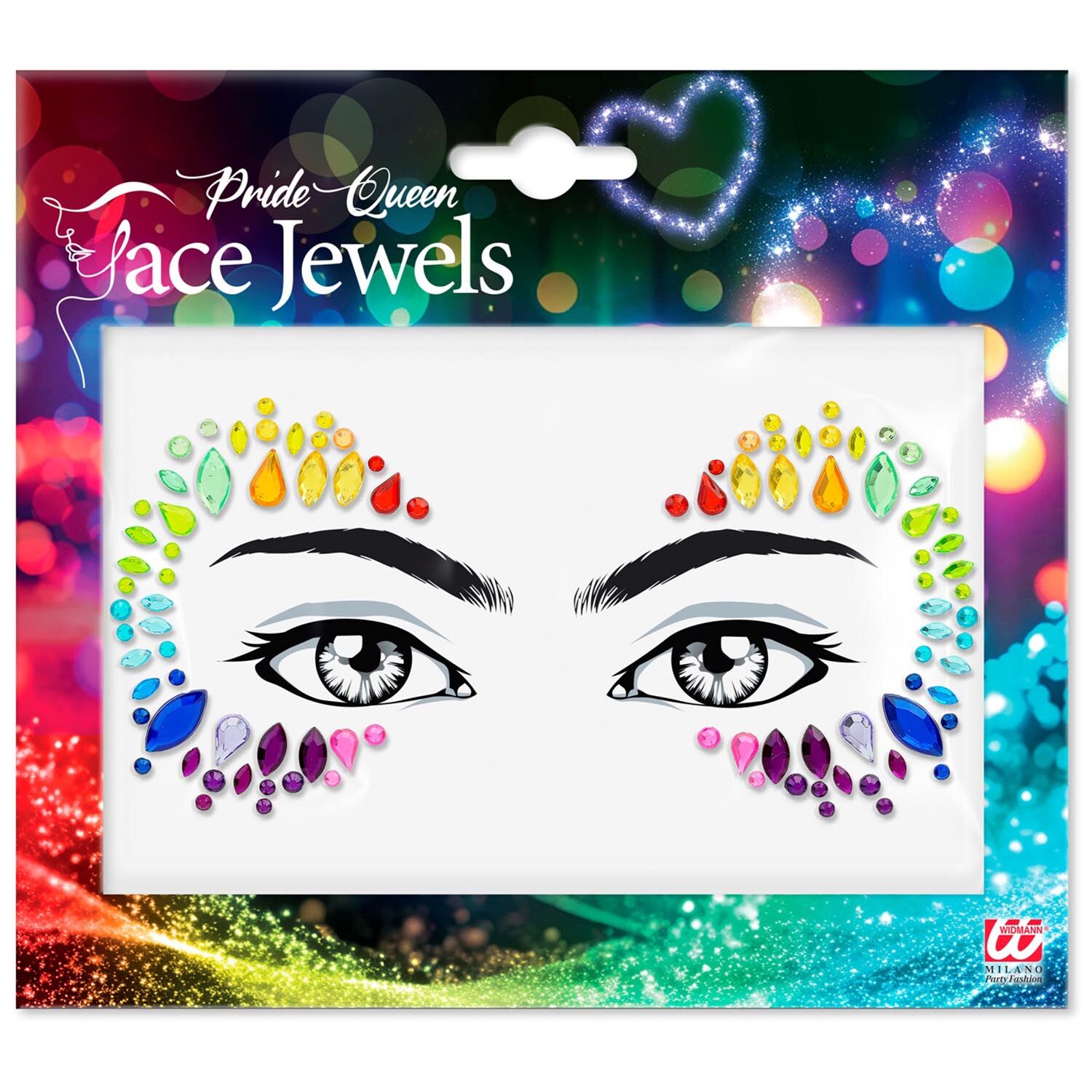 Glitzersteine f�rs Gesicht, Pridek�nigin