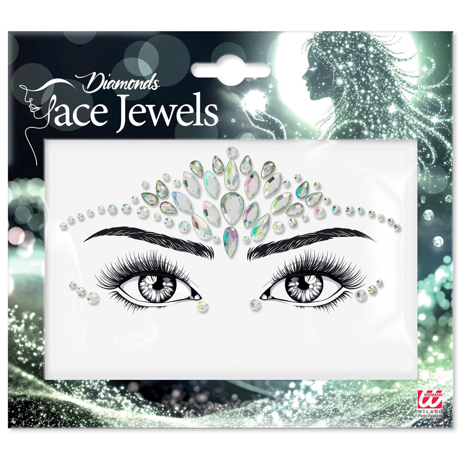 Glitzersteine f�rs Gesicht, Diamanten