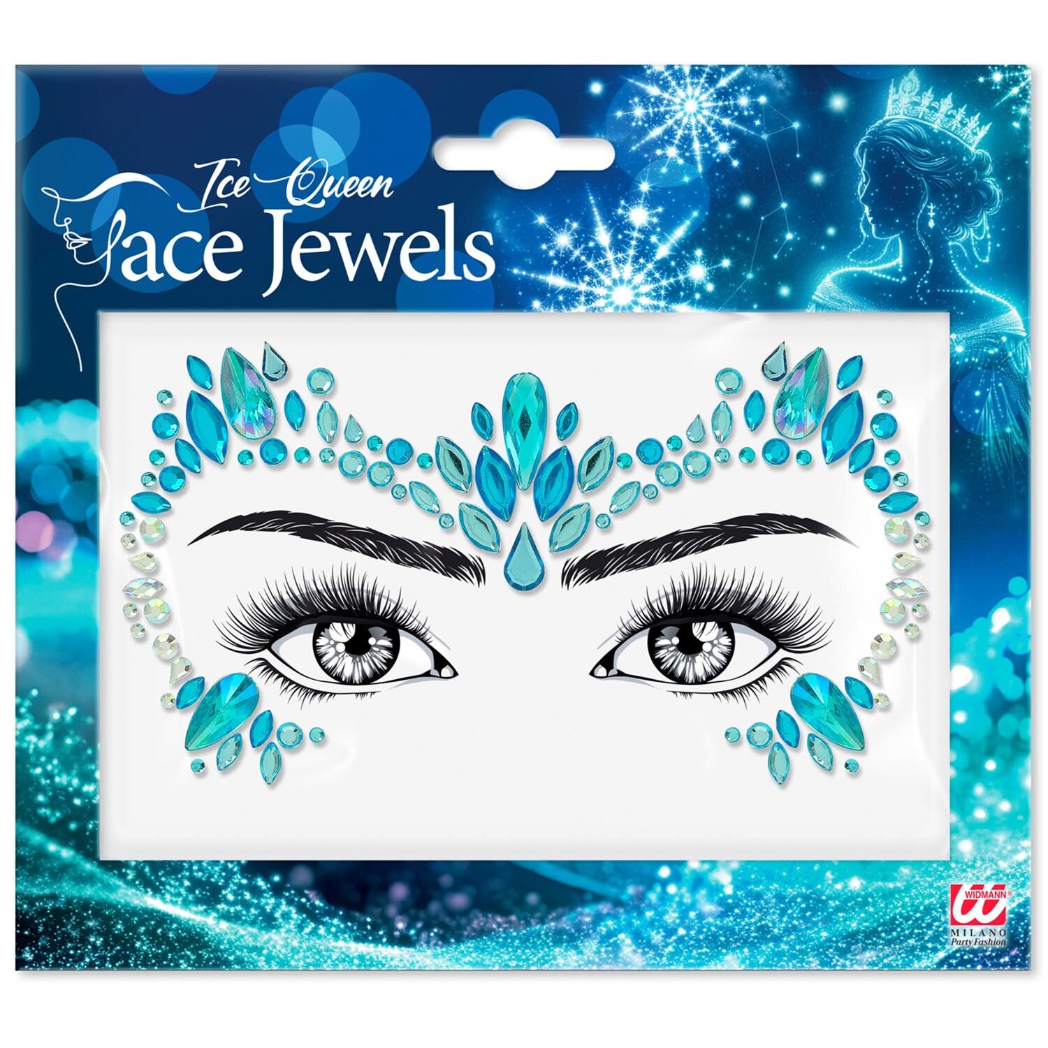 Glitzersteine f�rs Gesicht, Eisk�nigin