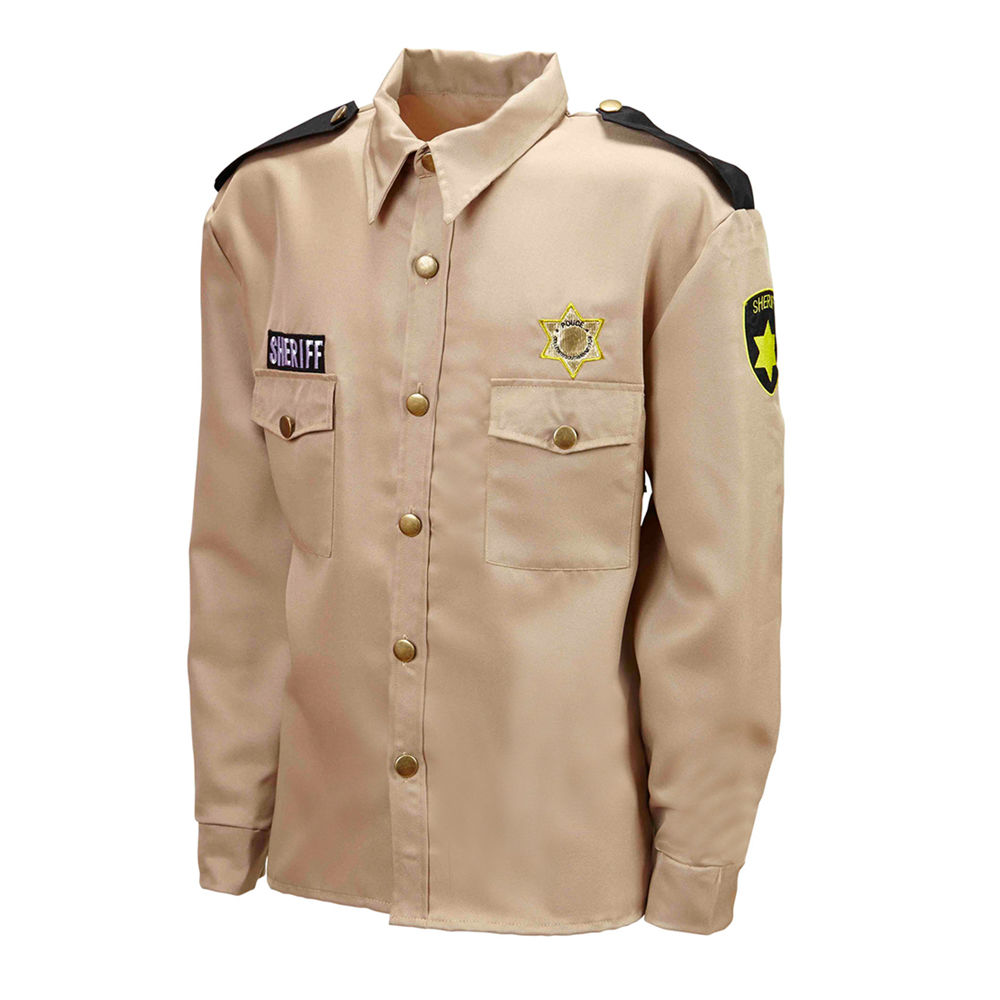 Herren-Kostüm Sheriff-Hemd, Gr. M-L Bild 2