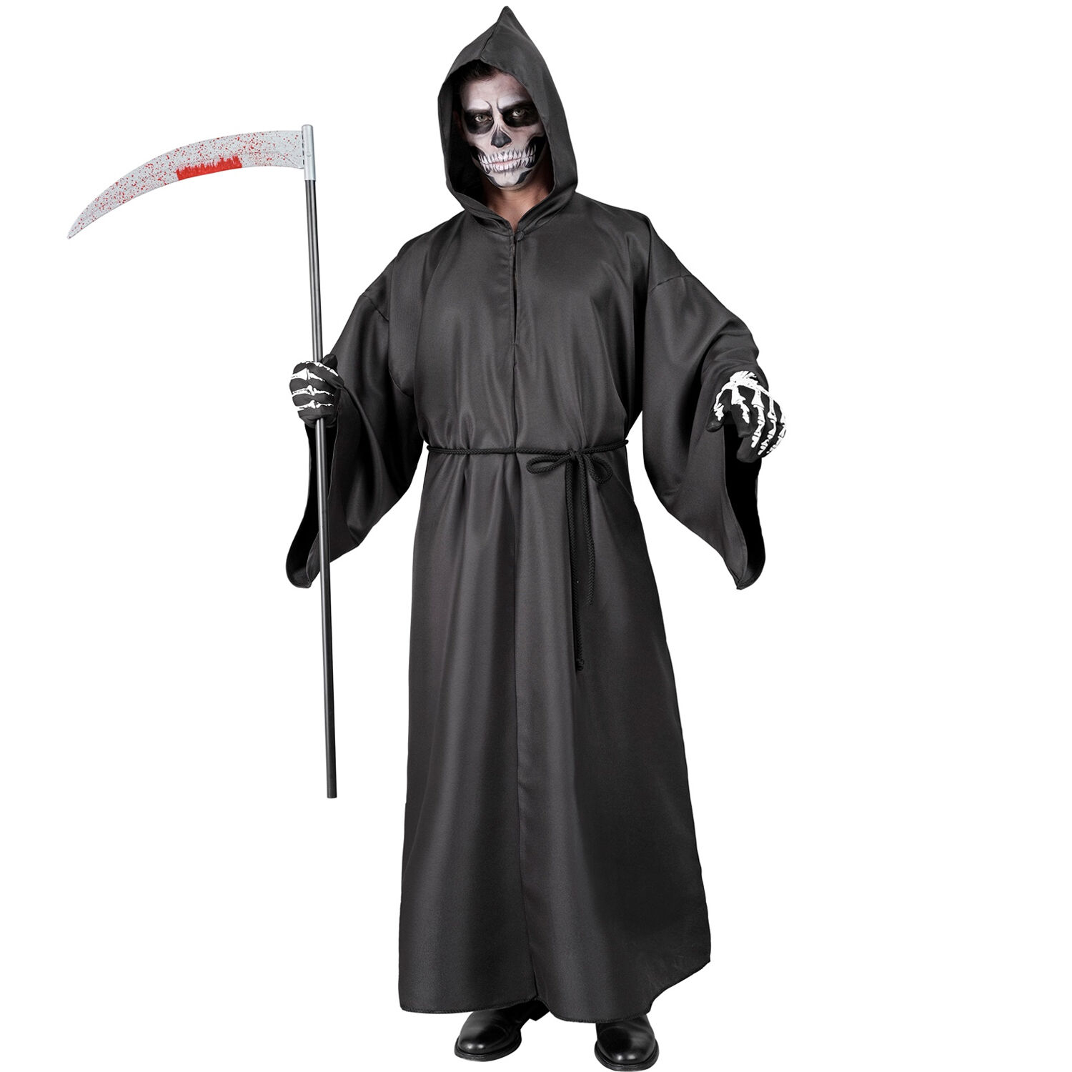 NEU Herren-Kostm Sensenmann Umhang, Gr. S-M