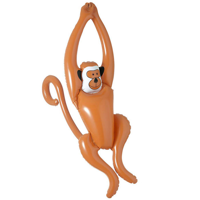 Schaukelnder Affe, aufblasbar, 90 cm