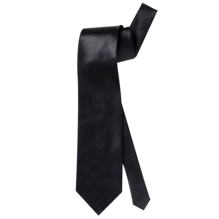 Krawatte, schwarz