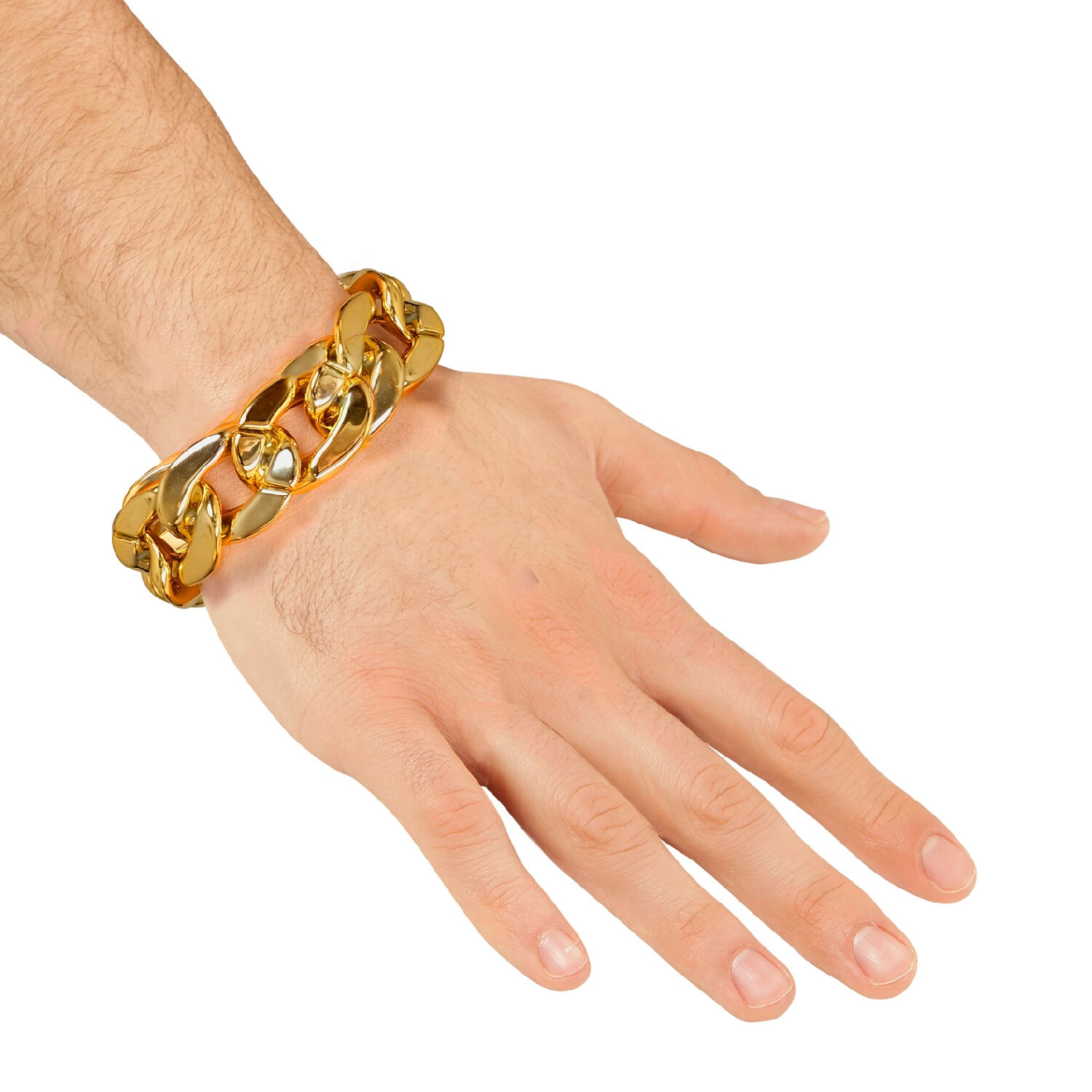 NEU Kostm-Zubehr goldenes Armband Bild 2