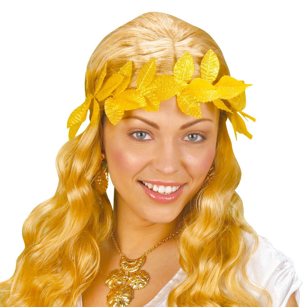 NEU gyptisches Stirnband mit Pailletten und Perlen, gold Bild 3