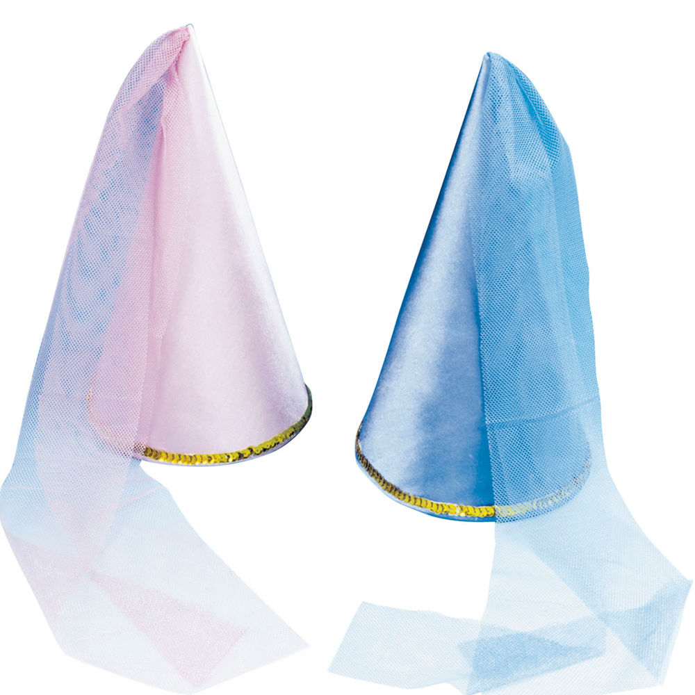 SALE Hut Fee fr Kinder mit Schleier, sort. Farben