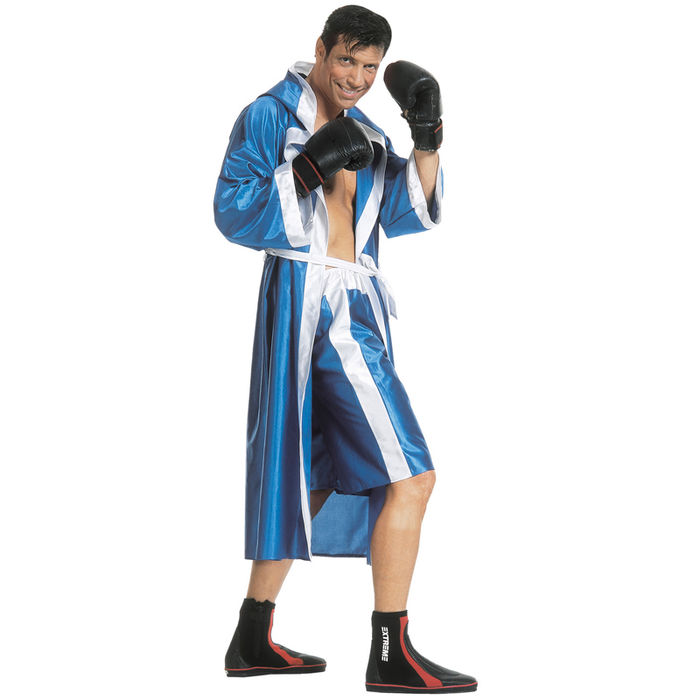 SALE Herren-Kostm Boxer, blau, Einheitsgre