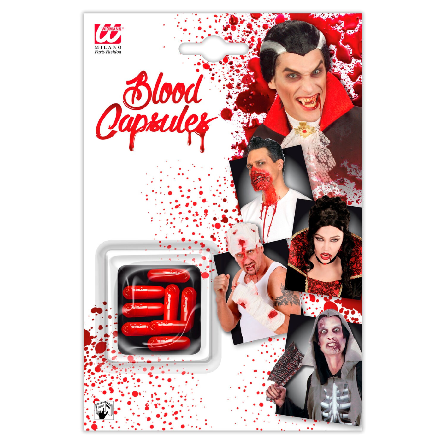 NEU Blutkapseln fr Film-Effekte & Halloween, 8 Stck