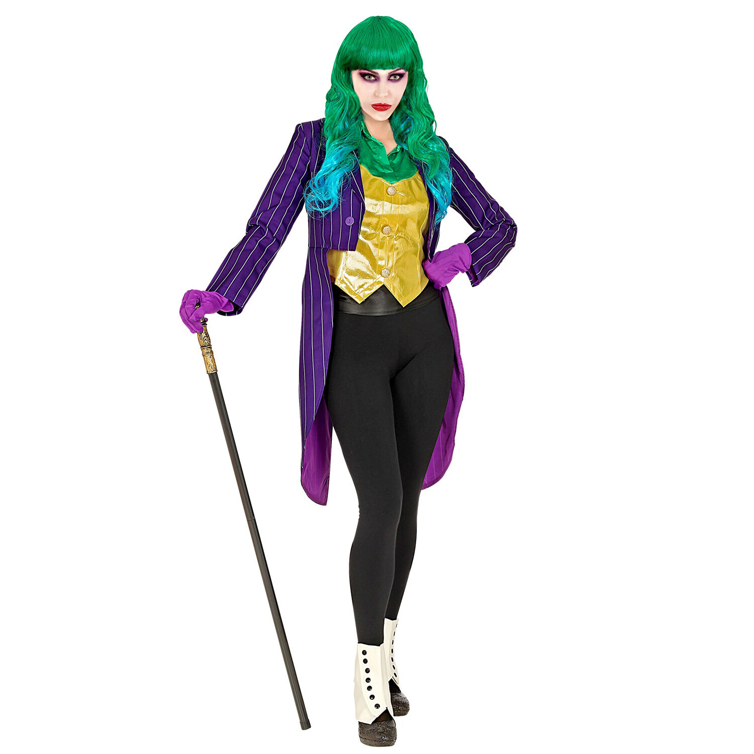 NEU Damen-Kostm lila Clownsfrack, Gr. S Bild 5