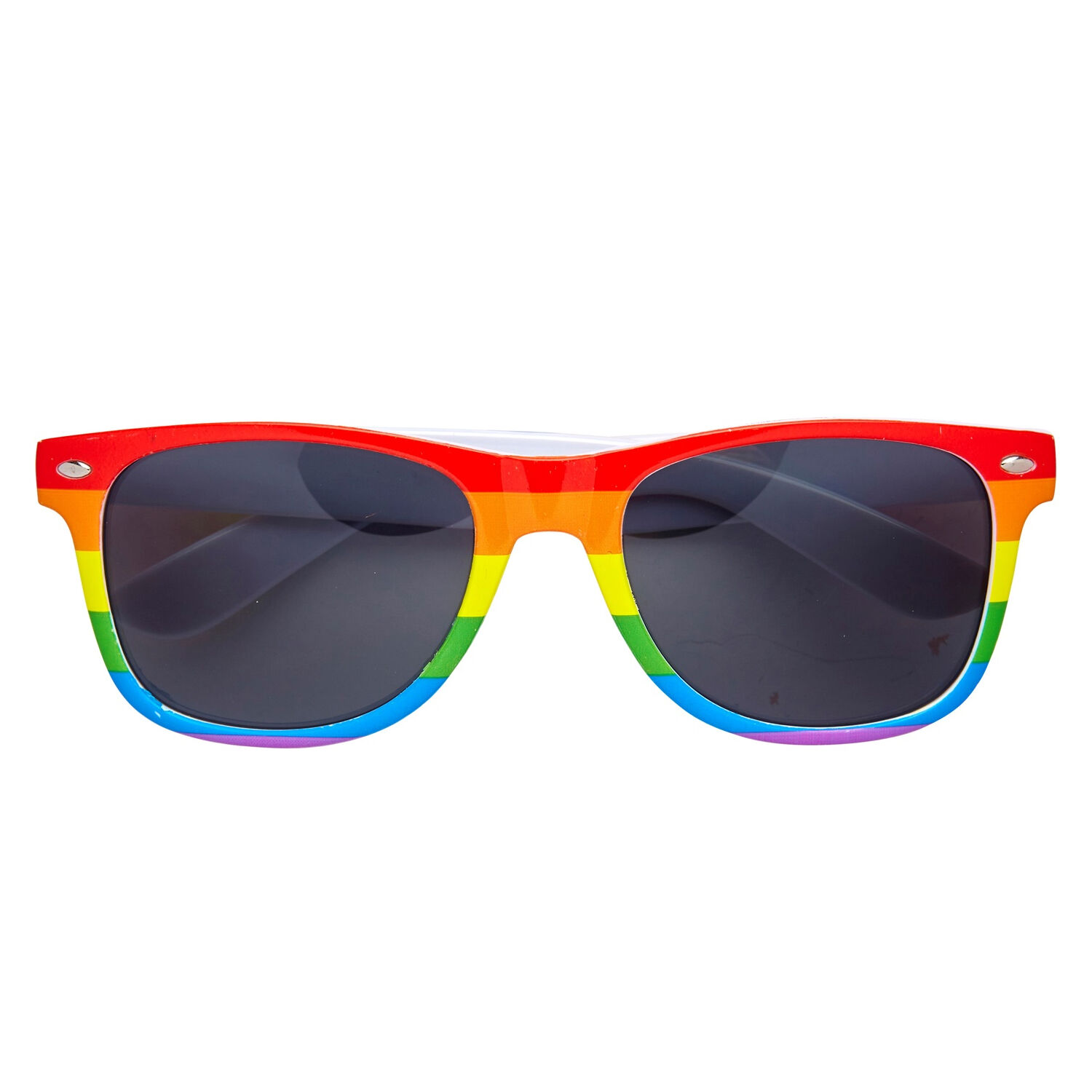 NEU Brille Regenbogen, mit dunklen Glsern