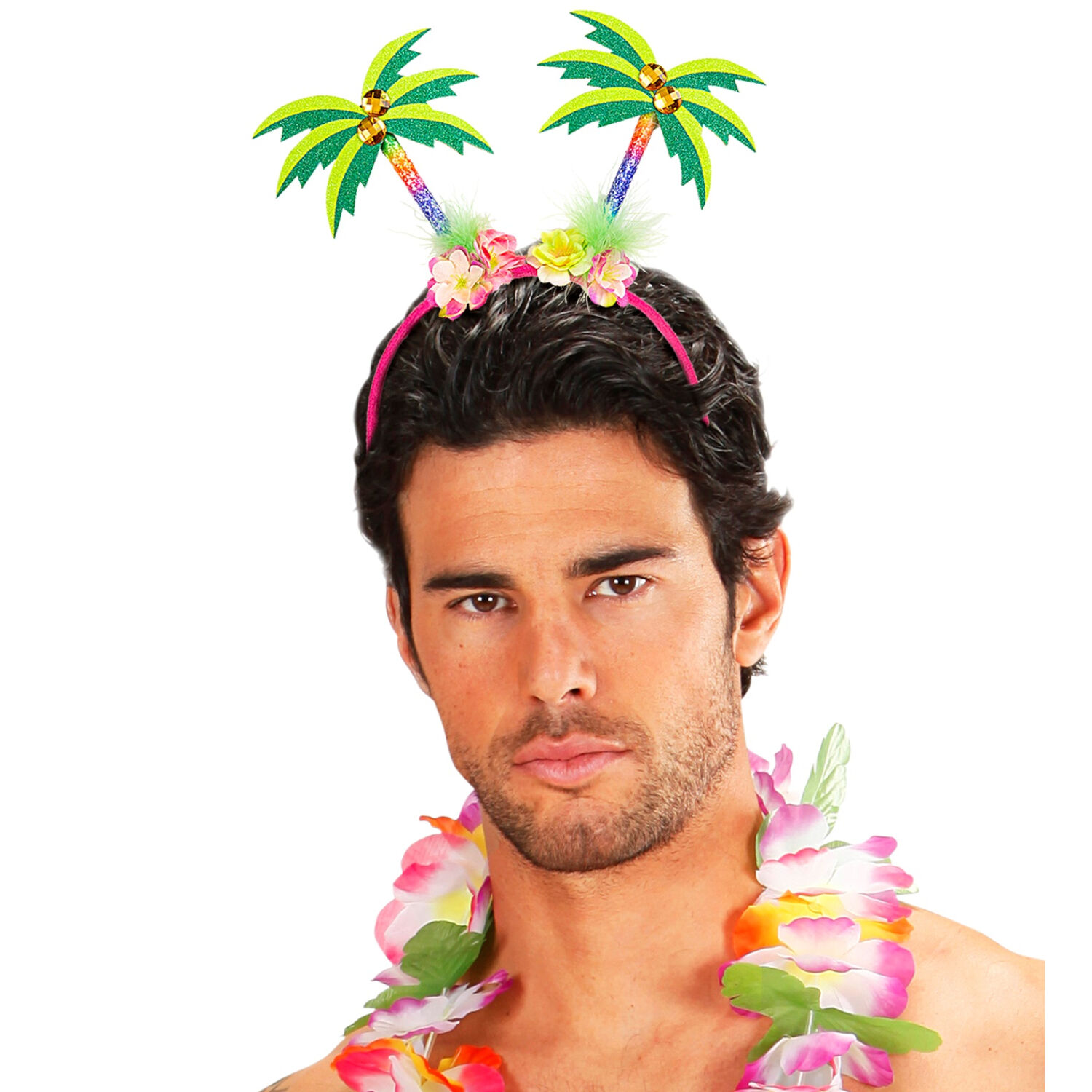 Haarreif mit Palmen Bild 2