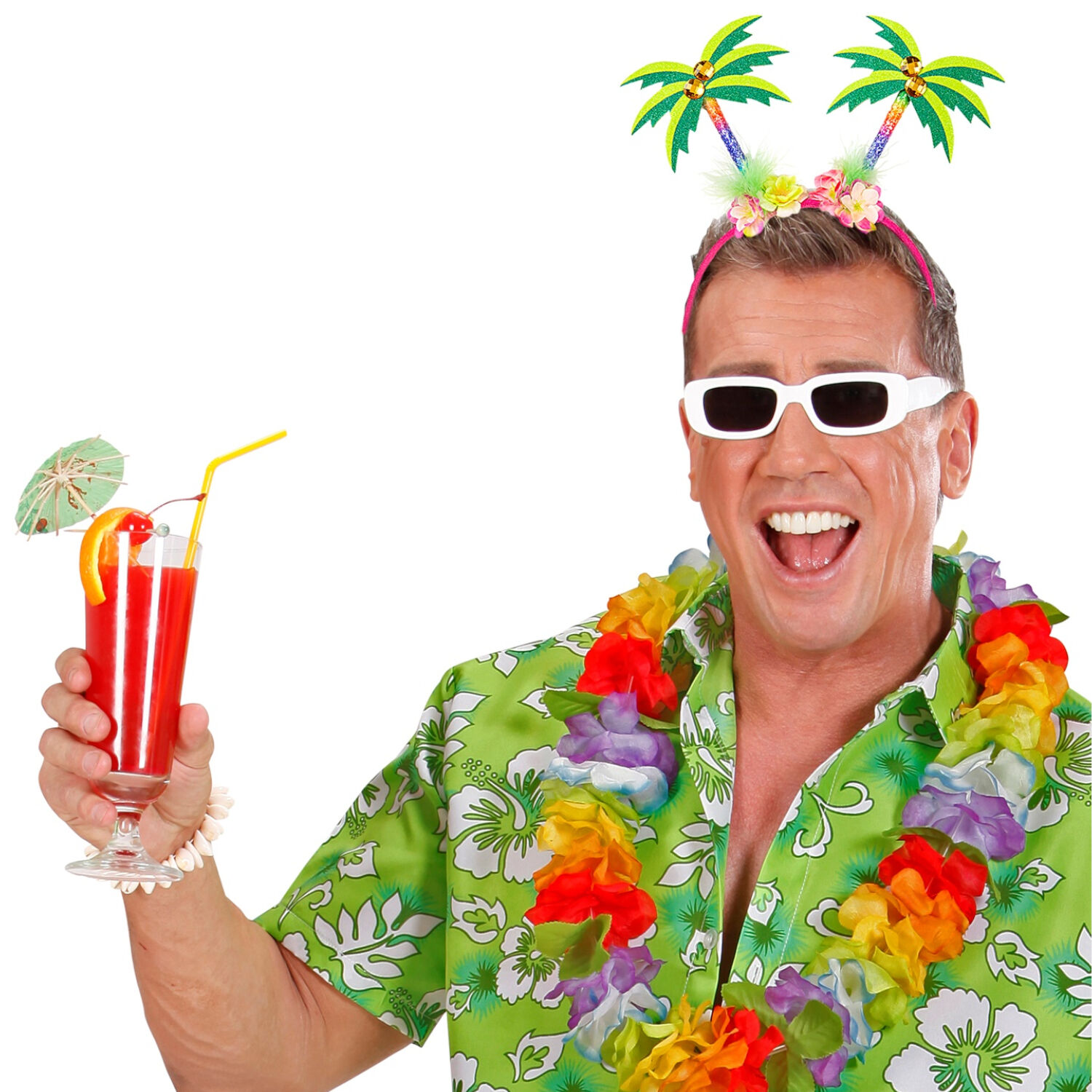 Haarreif mit Palmen Bild 4