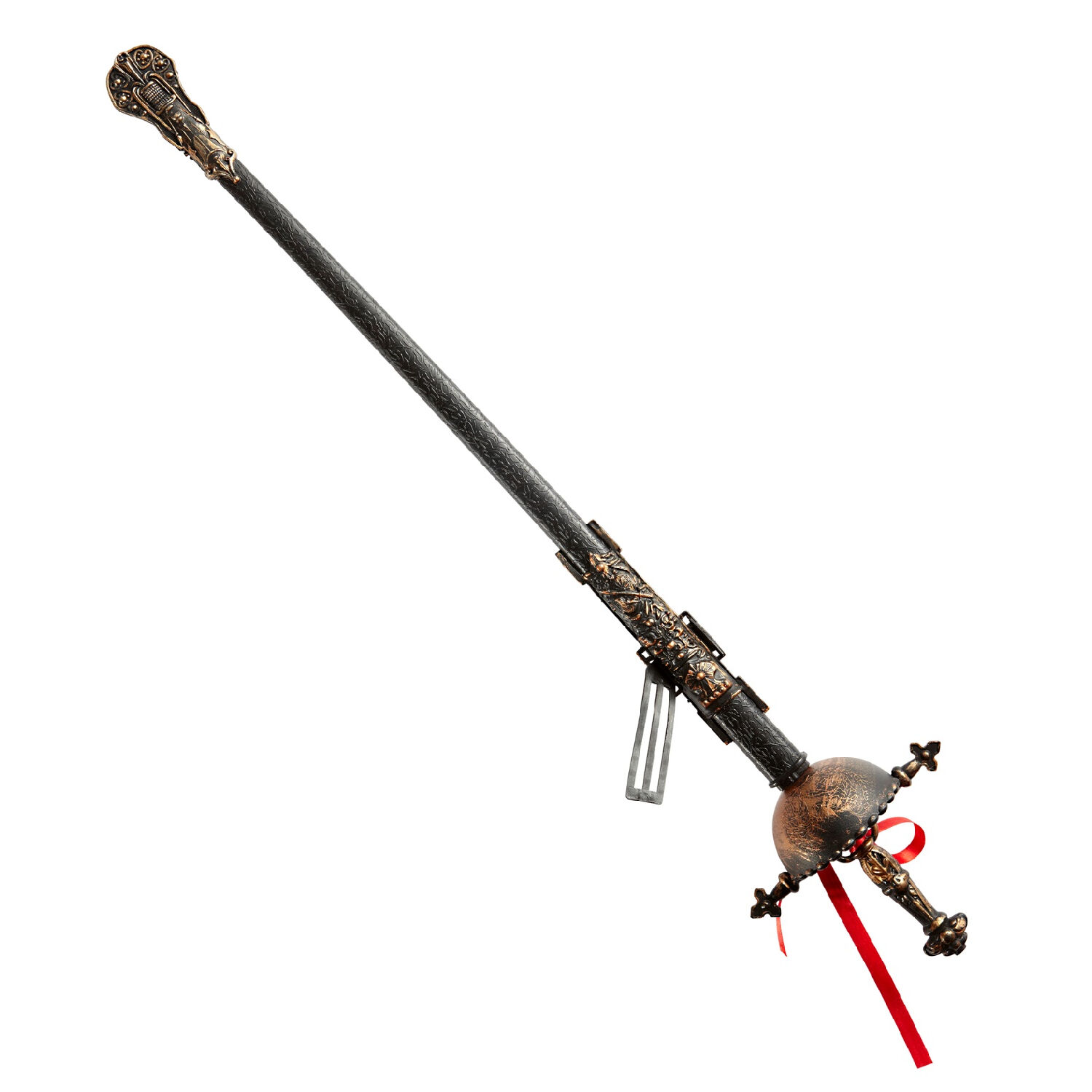 NEU Antikes Florett, Degen mit dekorierter Scheide, ca. 68cm Bild 2