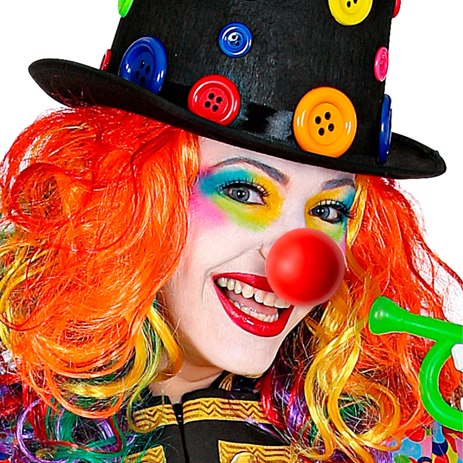 NEU Nase Clown aus Schaumlatex, rot, Clownsnase Bild 3