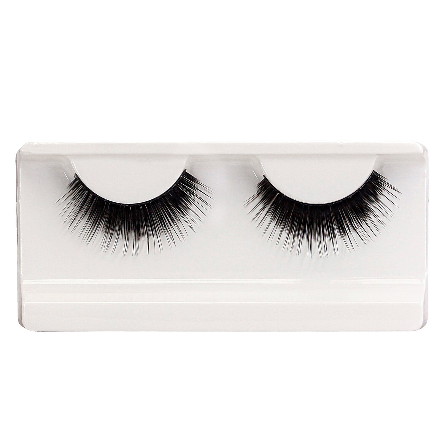 NEU Knstliche Wimpern, 1 Paar mit Wimpernkleber, Dicht Schwarz