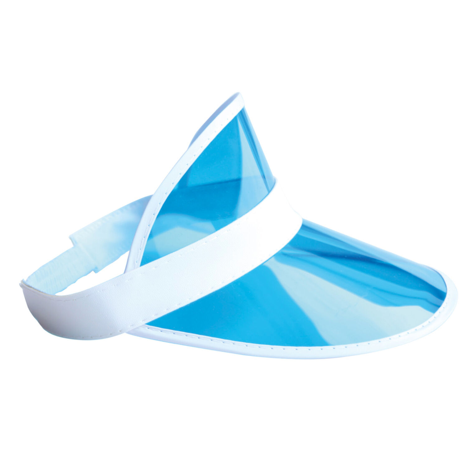 Schirmmtze blau, 80er-Jahre Visier - Visor 80ies