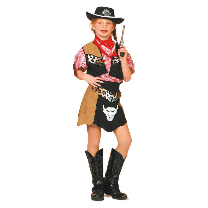 SALE Kinder-Kostüm Cowgirl Buffalo, Gr. 116