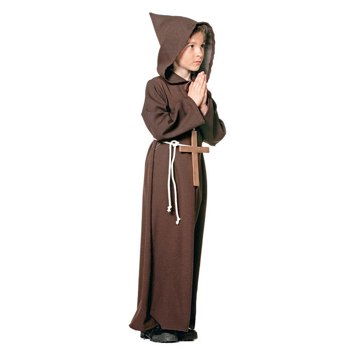 Mnchskostm Kinder, Einheitsgre bis Gr. 140