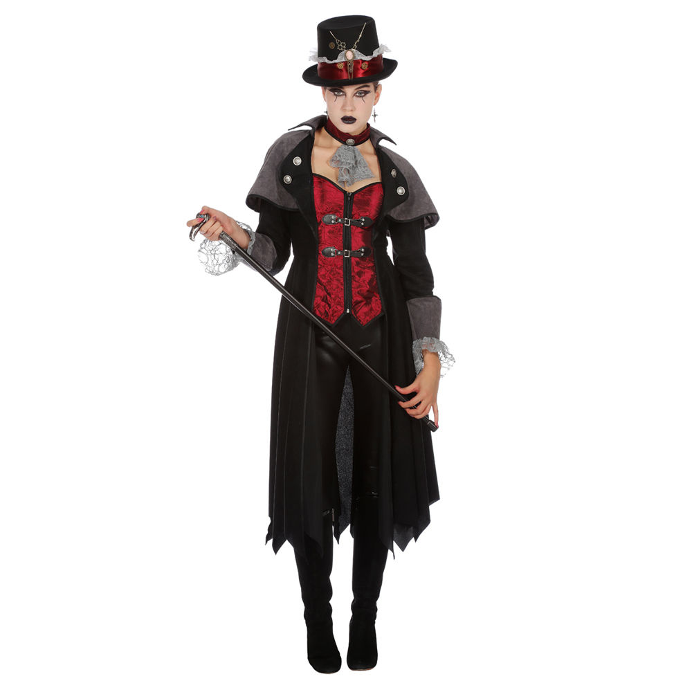 Damen-Kostüm Mantel Vampirin, Gr. 48