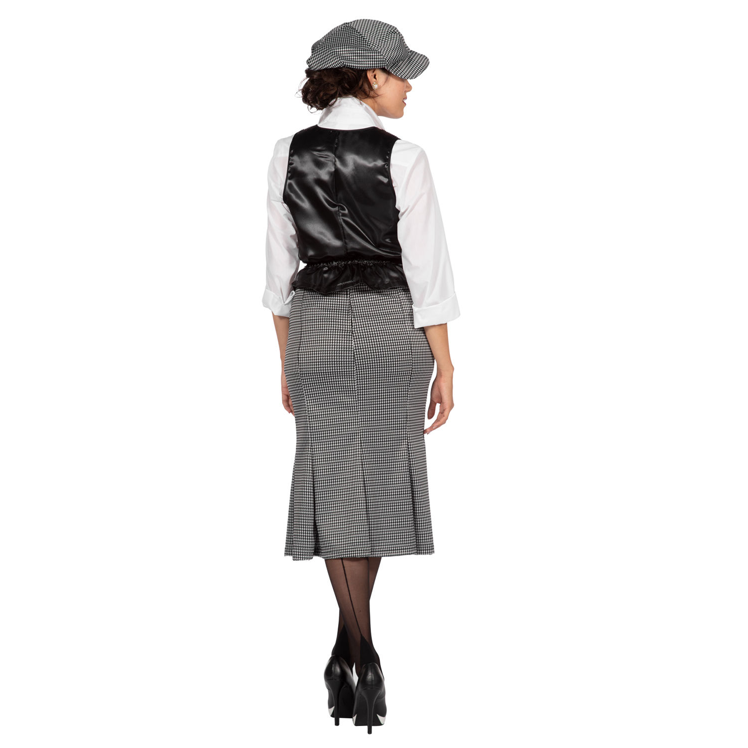 SALE Damen-Kostm 20er Jahre Polly, 3-teilig mit Mtze, Weste & Rock, Gr. 34 Bild 3