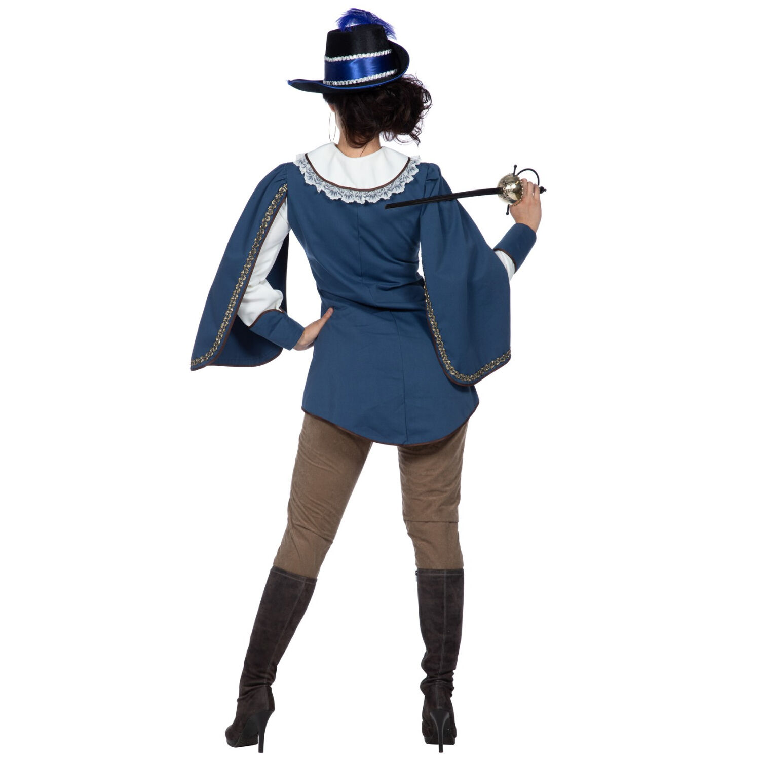 NEU Damen-Kostüm Lady Musketier, Jacke und Hose, Gr. 36 Bild 3