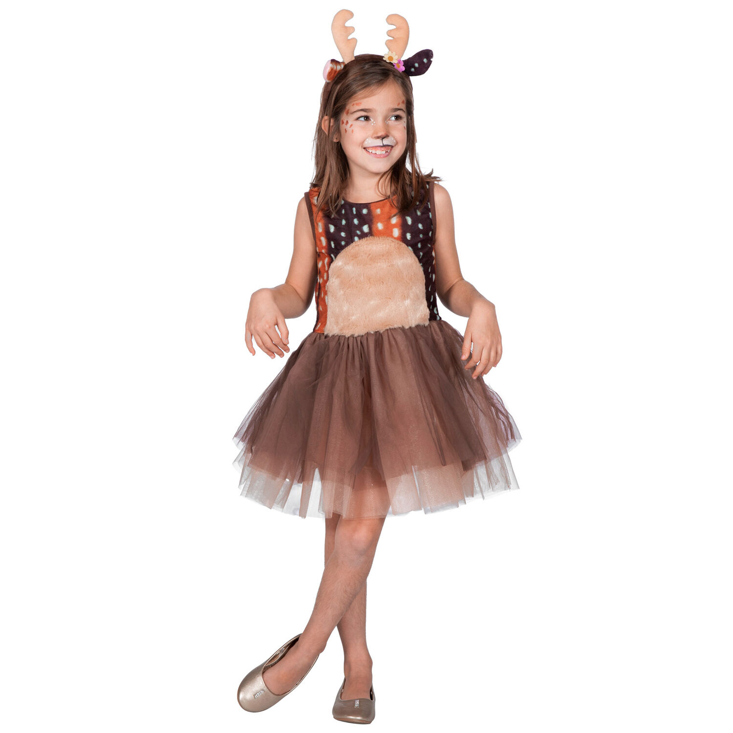 Kinder-Kostüm kleines Reh - Verschiedene Größen (116-140) - Kinderkostüme  Tiere & Plüsch Kostüme & Zubehör für Kinder Kostüme & Verkleiden Produkte