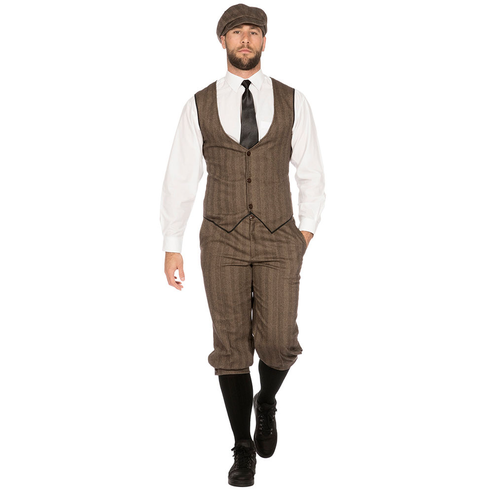 Herren-Kostm wilde 20er, braun, Gr. 48