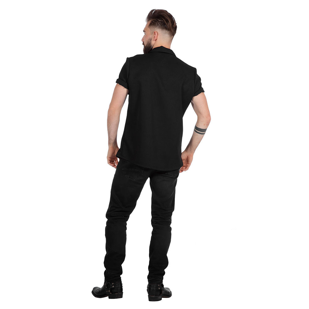 SALE Premium-Line Herren-Hemd Rockabilly Dean, Gr. 50 Bild 3