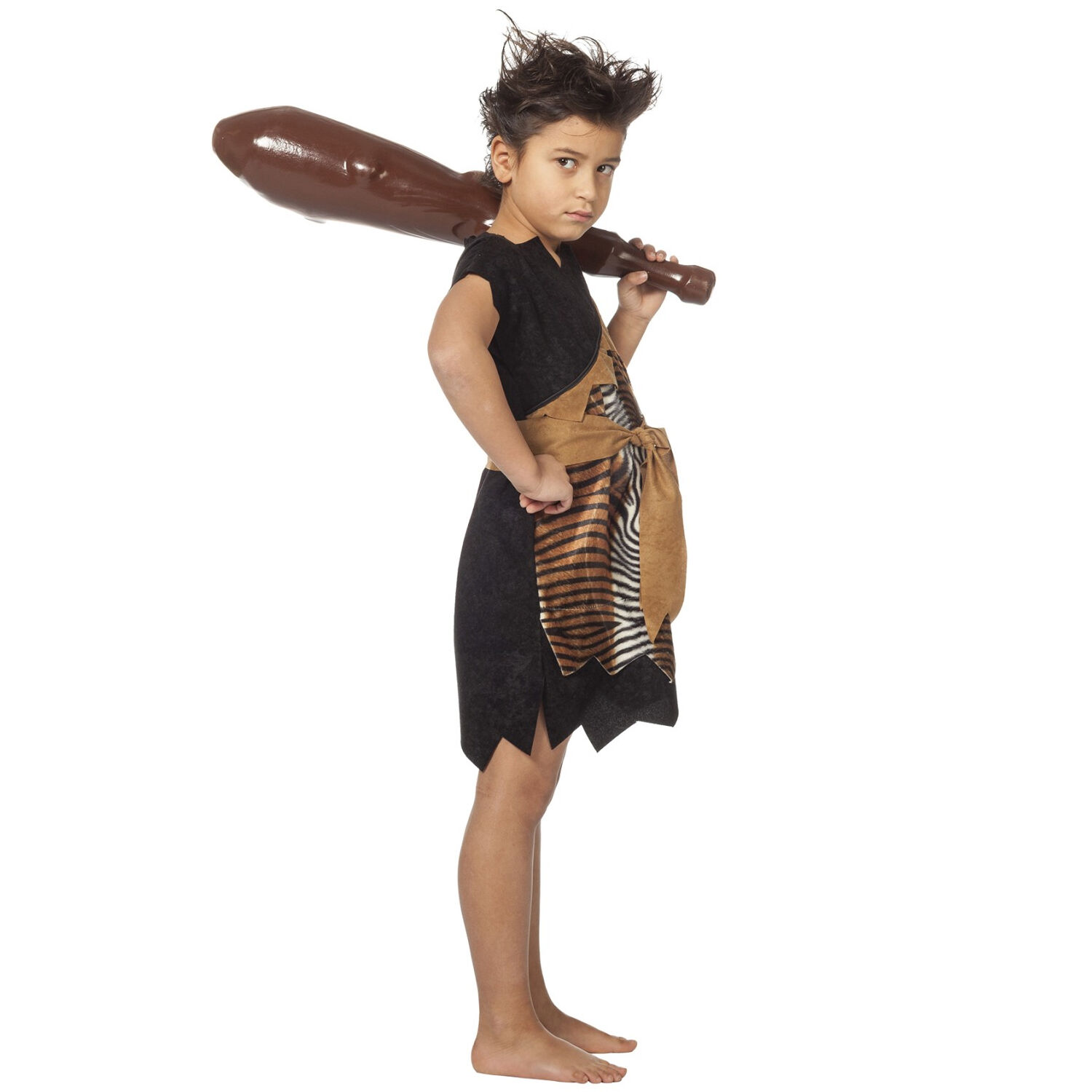 Kinder-Kostüm Neandertaler Gr. 116 Bild 2