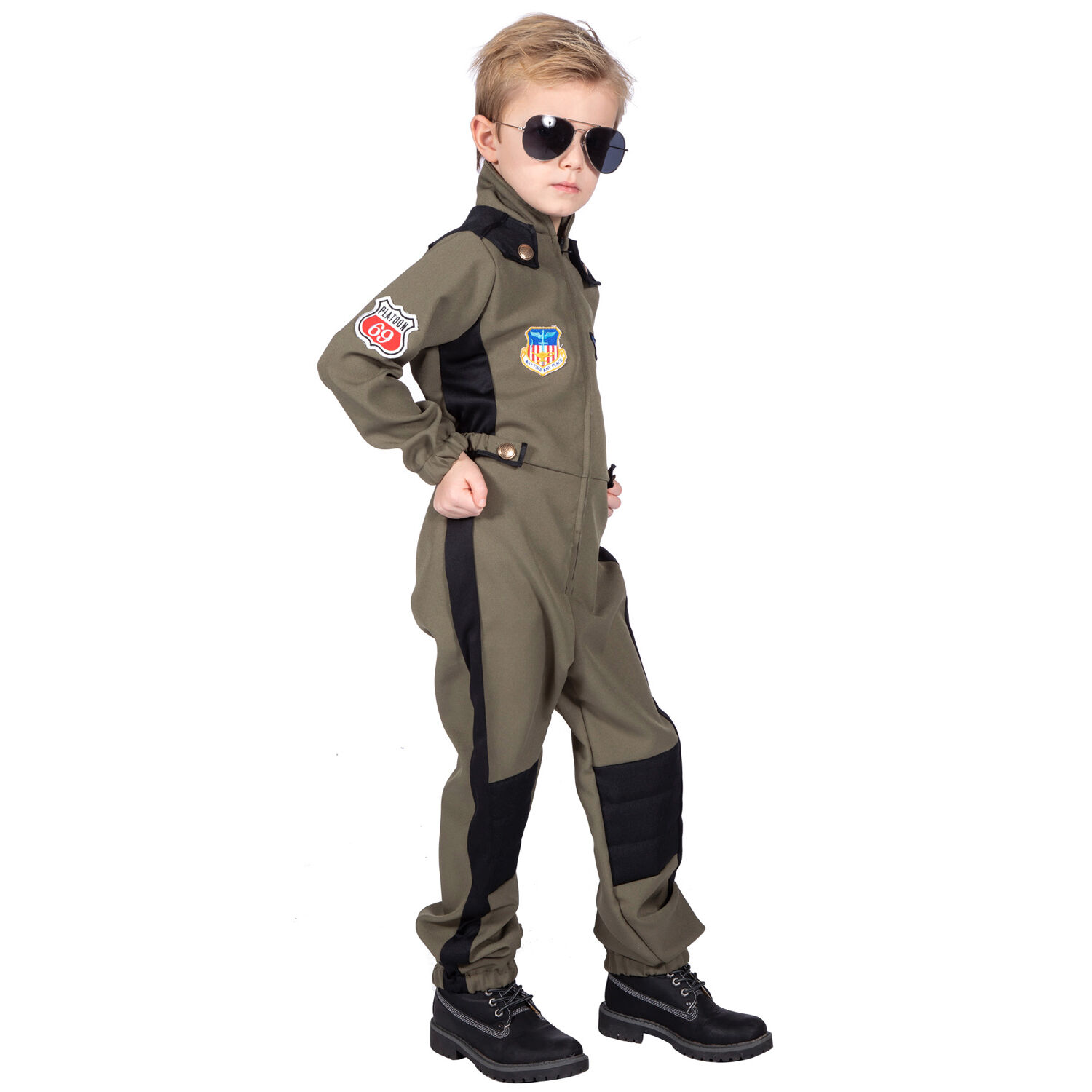 Kinder-Kostm Jet Pilot, Gr. 116 Bild 2