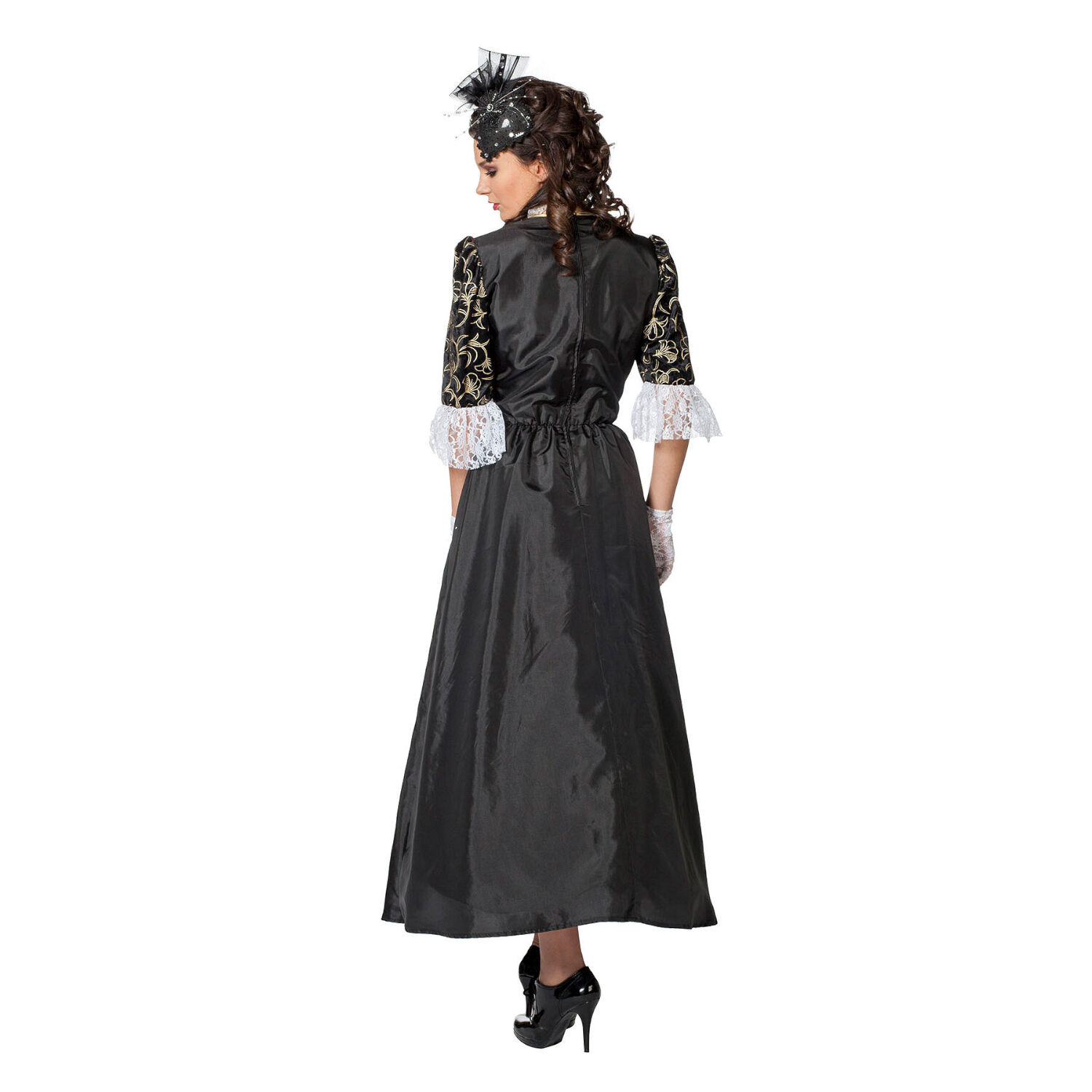 Damen-Kostm Rokoko-Dame, schwarz, Gr. 38 Bild 2