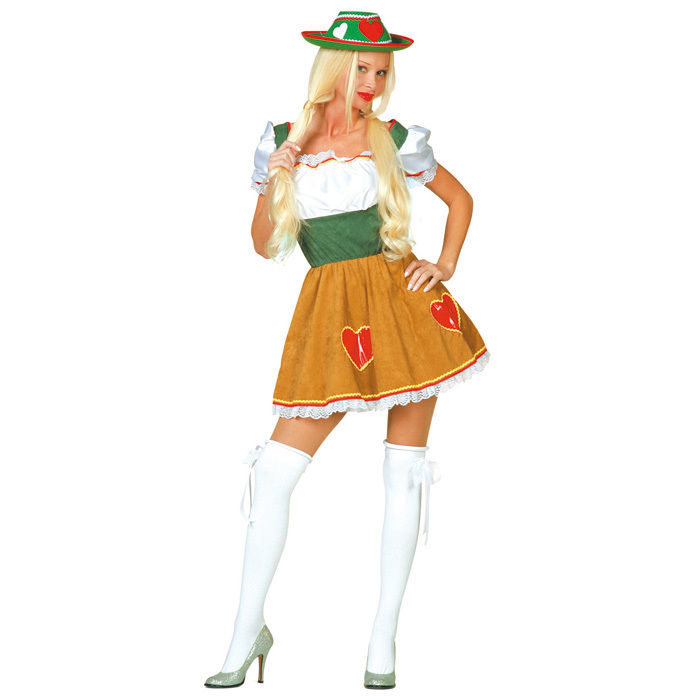 SALE Damen-Kostüm Tirolerin Heidi, Gr. 40