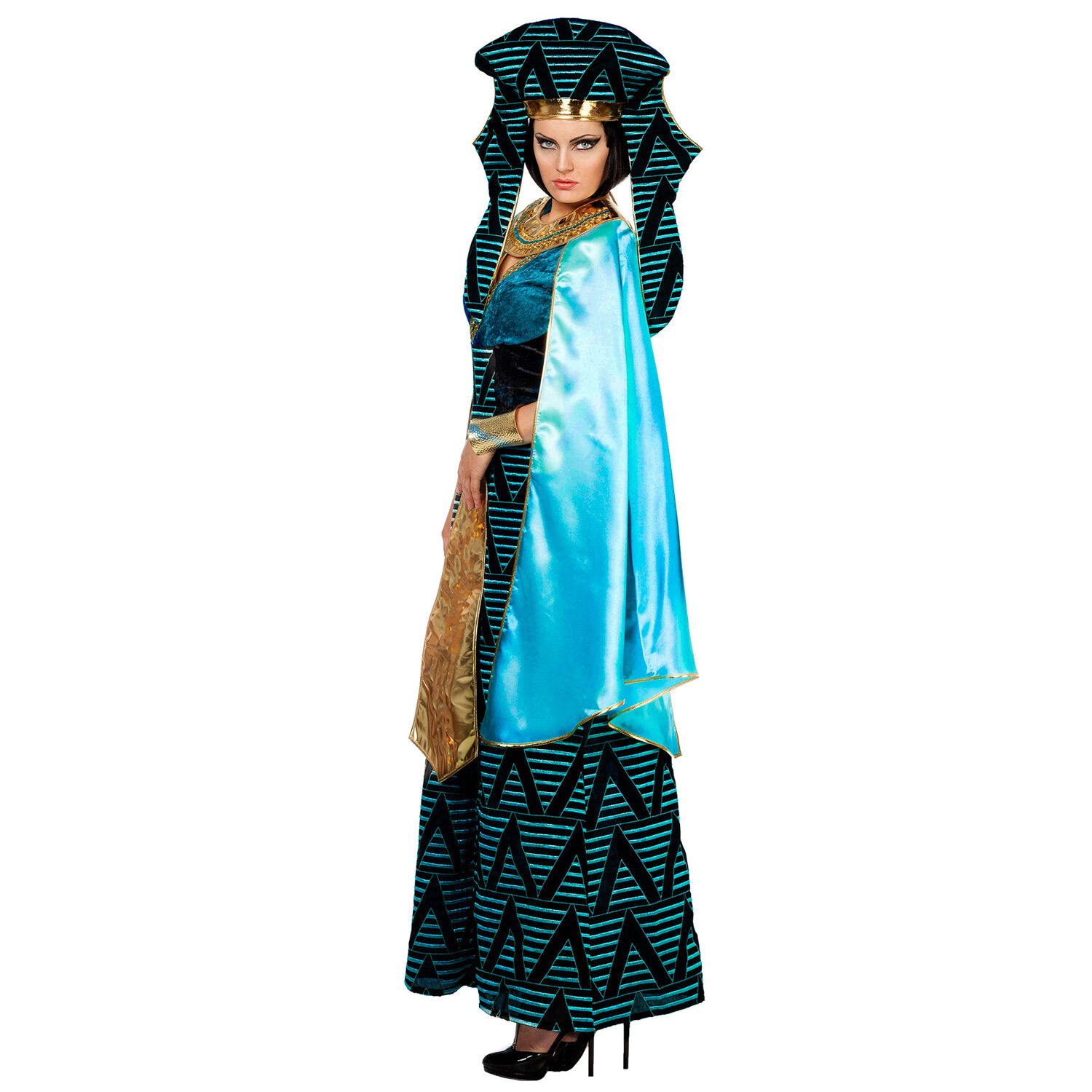 Damen-Kostüm Ägypterin Aida, blau, Gr. 36 Bild 2