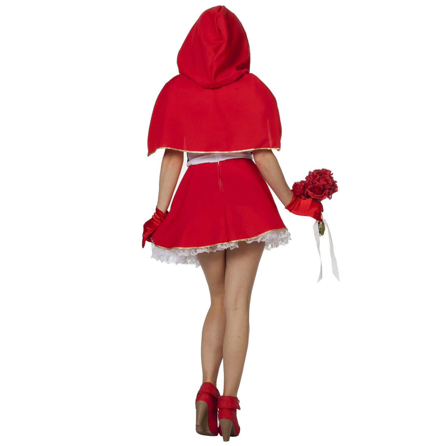Damen-Kostüm Rotkäppchen, Gr. 34 Bild 3
