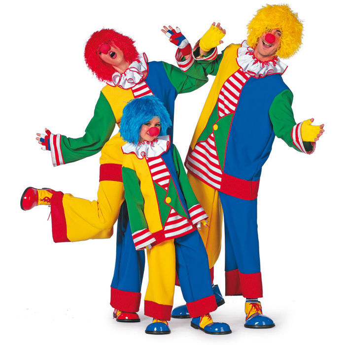 SALE Damen-Kostüm Clown, Gr. 44