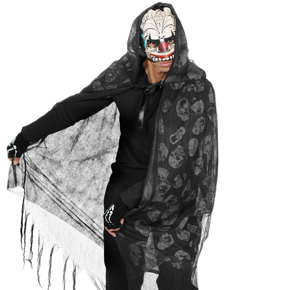 Umhang Halloween Skelette Bild 2