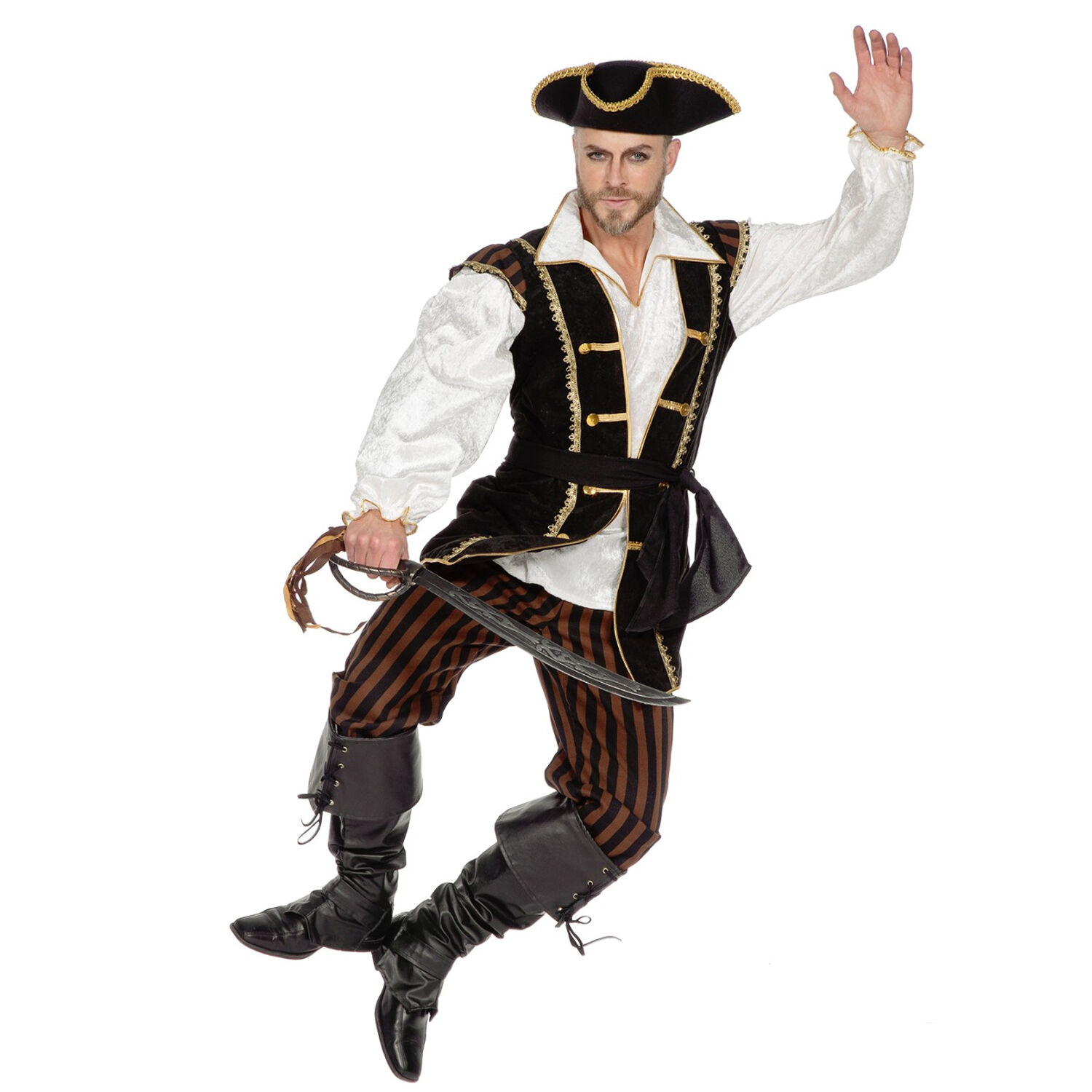 Herren-Kostüm Pirat Luis - Verschiedene Größen (48-64) - Pirat