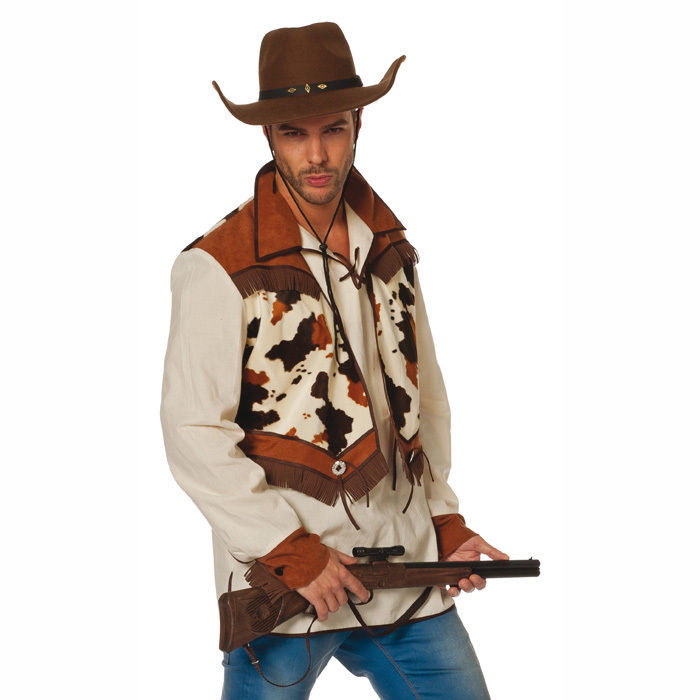SALE Herren-Hemd Cowboy Ringo Gr. 48