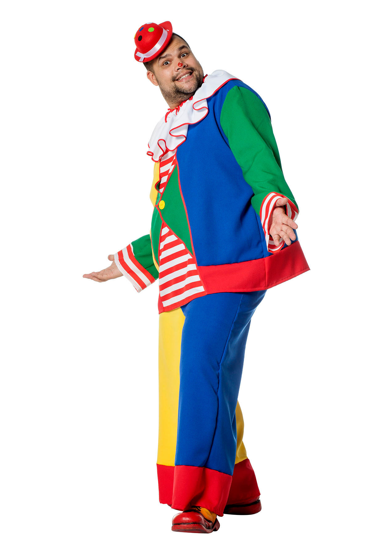 SALE Herren-Kostüm Clown, Gr. 64 Bild 3