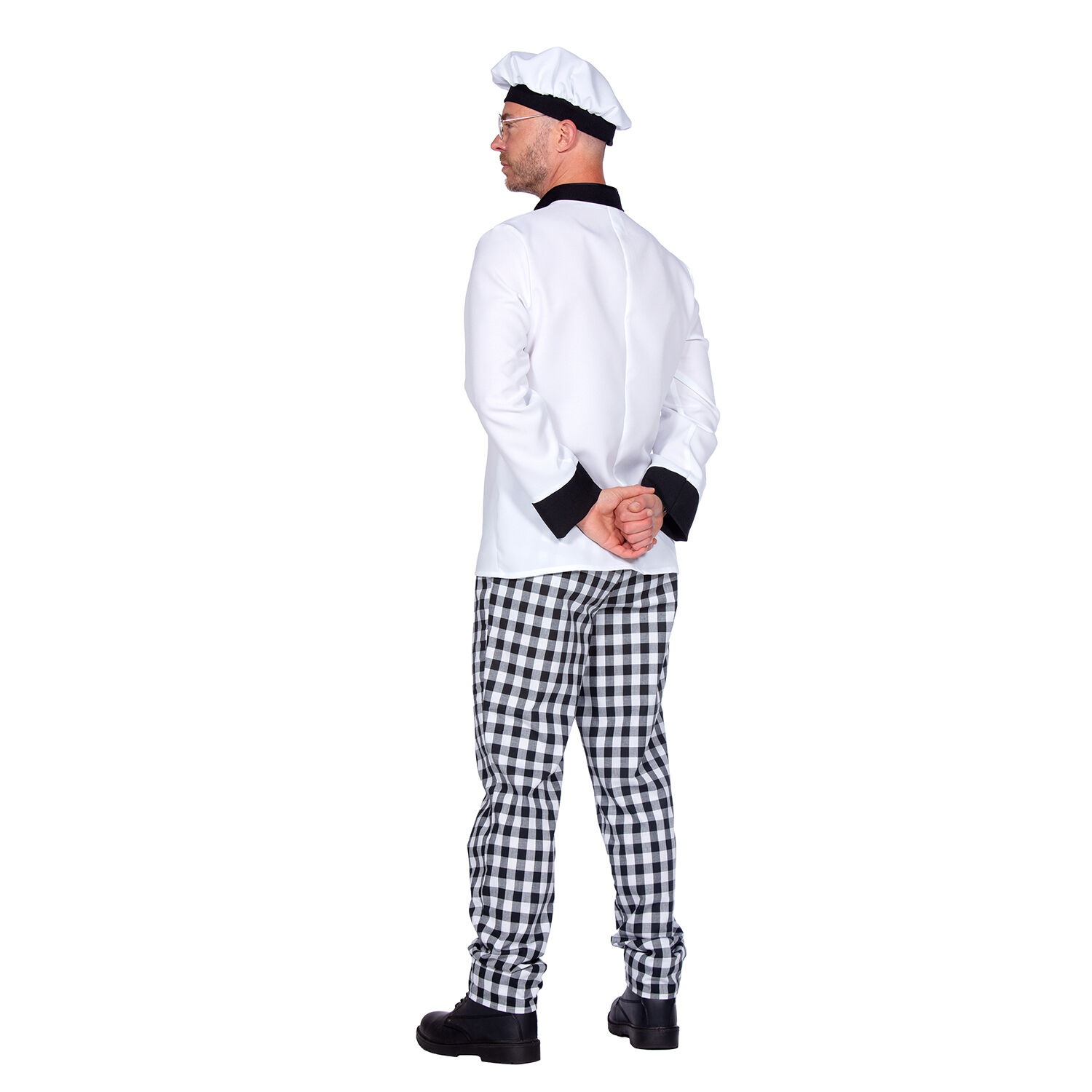 NEU Herren-Kostm Koch mit Hose, Oberteil und Kochmtze, Gr. S Bild 3