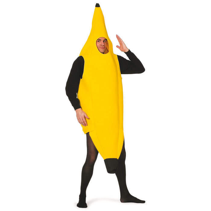 Herren-Kostüm Banane, Einheitsgröße