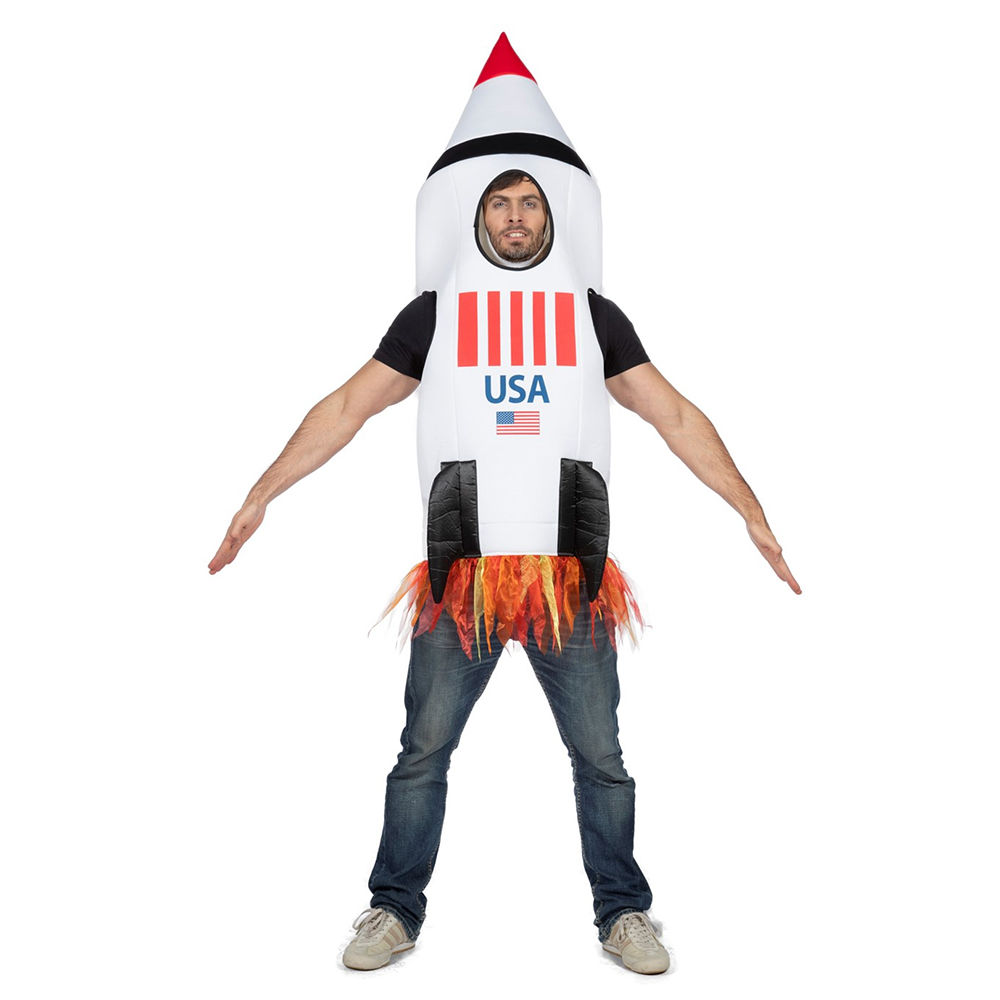 Unisex-Kostm Rakete, Einheitsgre